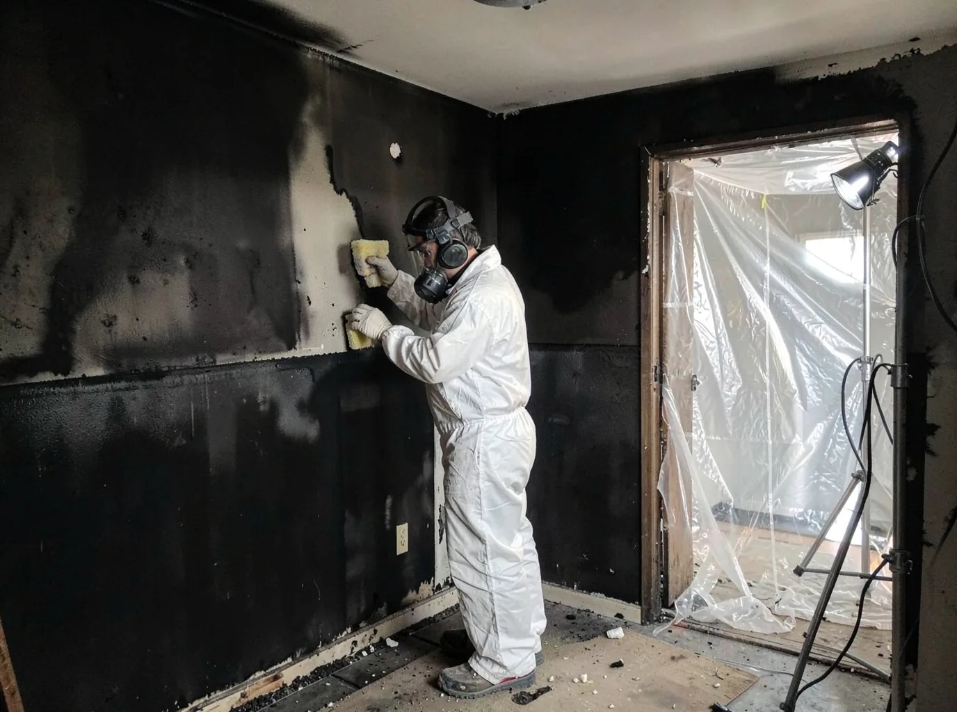 Fire Damage Restoration company in Howardsville, VA